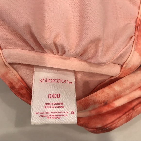 NWOT Xhilaration tie dye bathing suit top - Picture 4 of 10